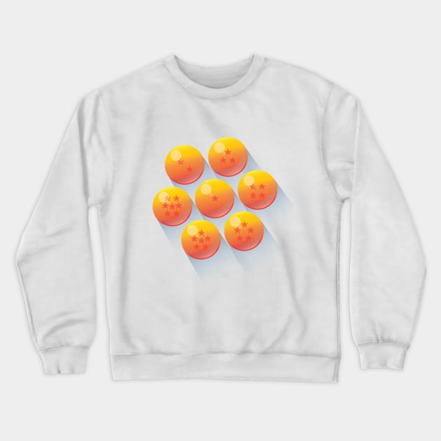 7 dragon ball Crewneck Sweatshirt by kladenko